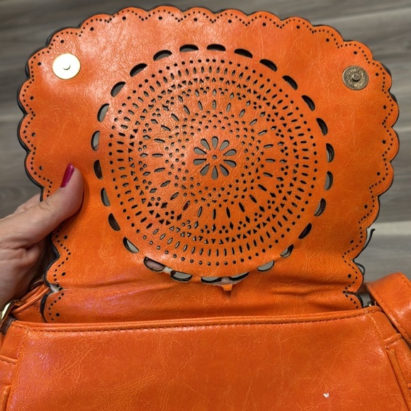 Crossbody orange bag - Picture 7 of 11